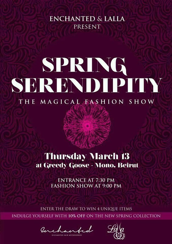 Spring Serendipity Fashion show